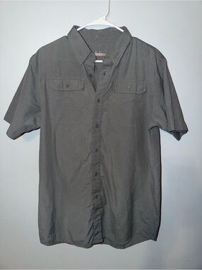 Under Armour Men's Short-Sleeve Button-Down Shirt - Gray